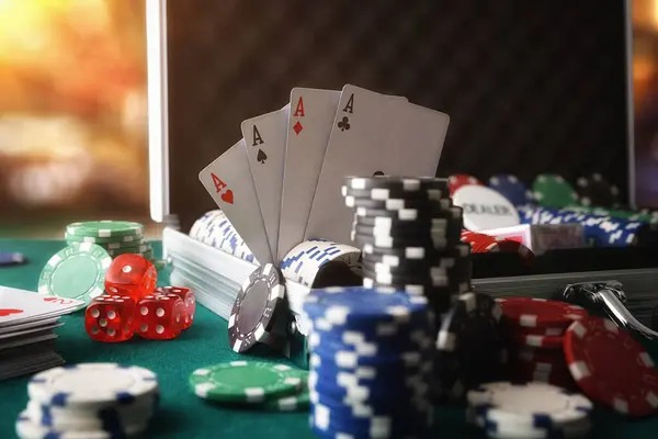 gg8 live-dealer studio with multiple camera angles showing blackjack table